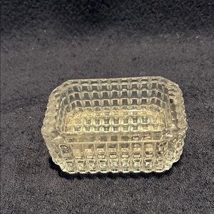 Salt Cellar. Vintage Glass by Master